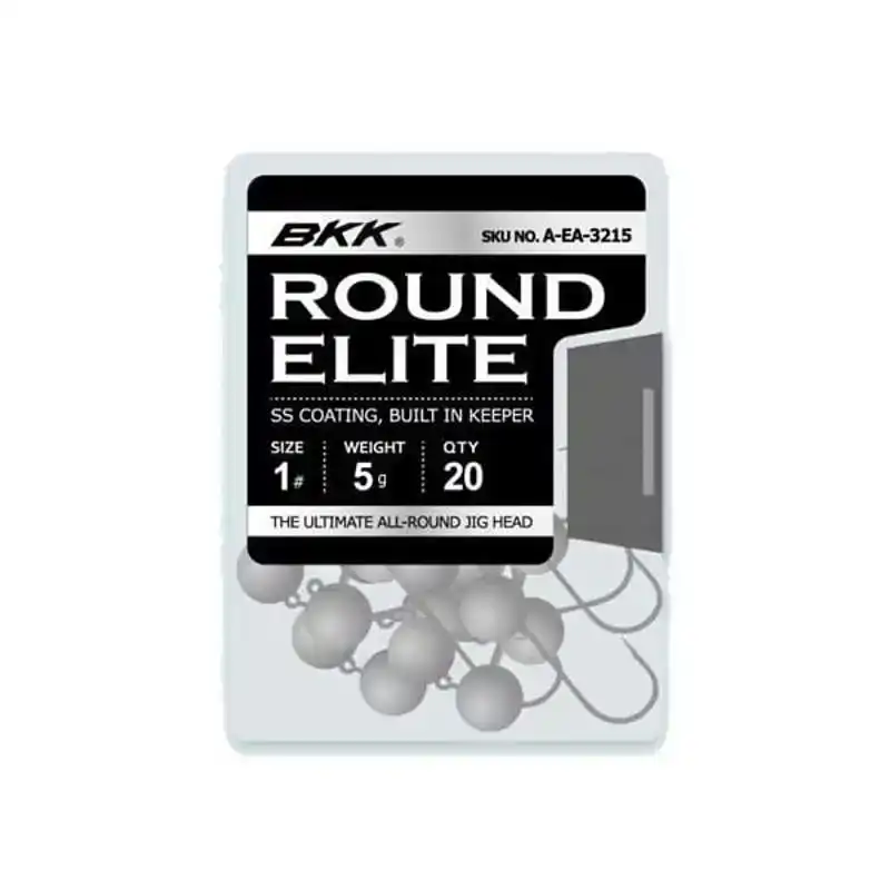 Superprijs Round Elite Jighead - Bulkverpakking