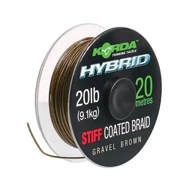 Actieprijs Hybrid Stiff Coated Braid - Weedy Green - 20 lb