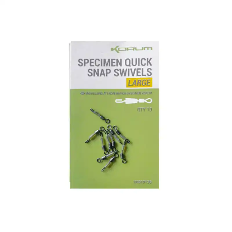 Specimen Quick Snap Swivels Superprijs