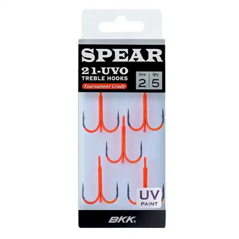 Spear 21-UVO Treble Hooks Actieprijs