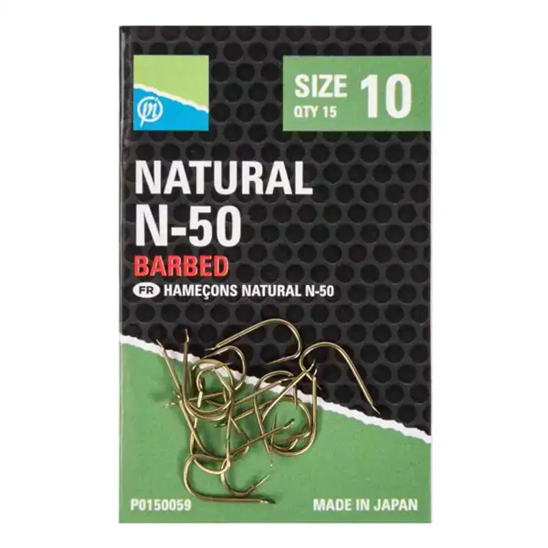 Natural N-50 Barbed Aanbieding