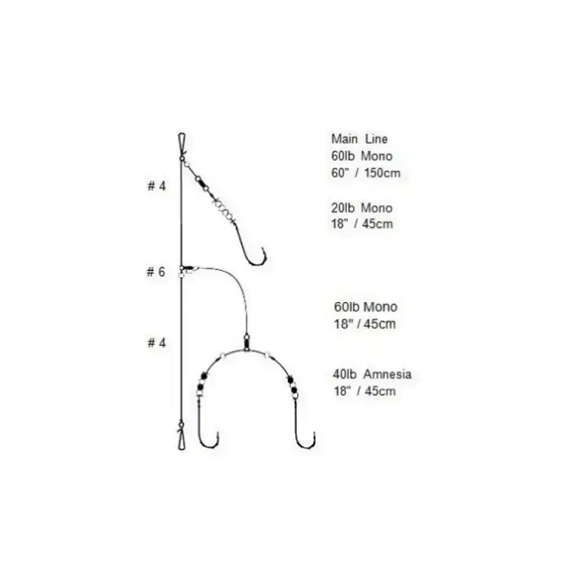 Flatfish Rig - Haak: 2 Bestel Nu