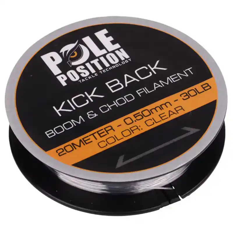 Kick Back Boom & Chod Filament - 0,50 mm - 30 lb Alleen Vandaag