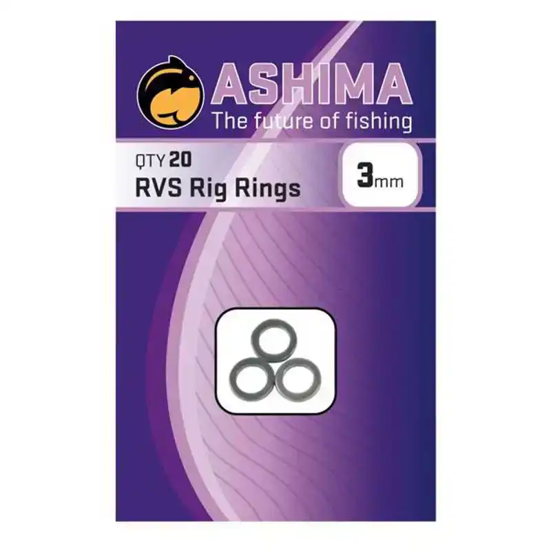 Goedkoop RVS Rig Rings - 3 mm