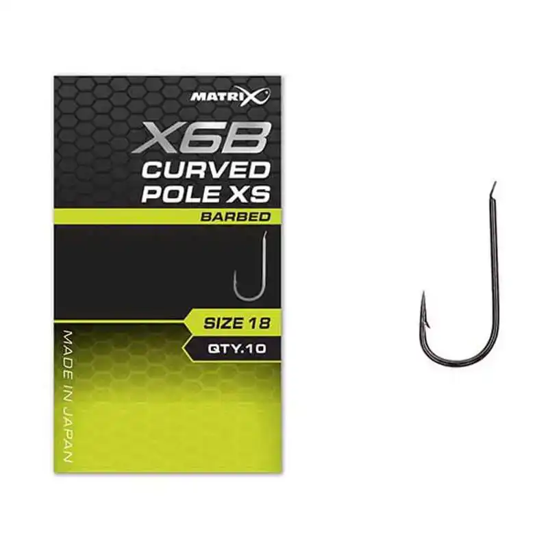 X6B Curved Pole XS Hooks Beperkt Aanbod