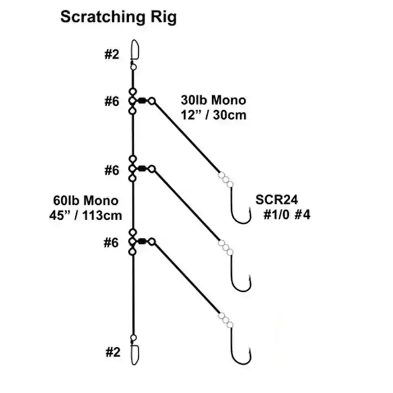 Scratching Rig - Haak: 4 Snelle Levering
