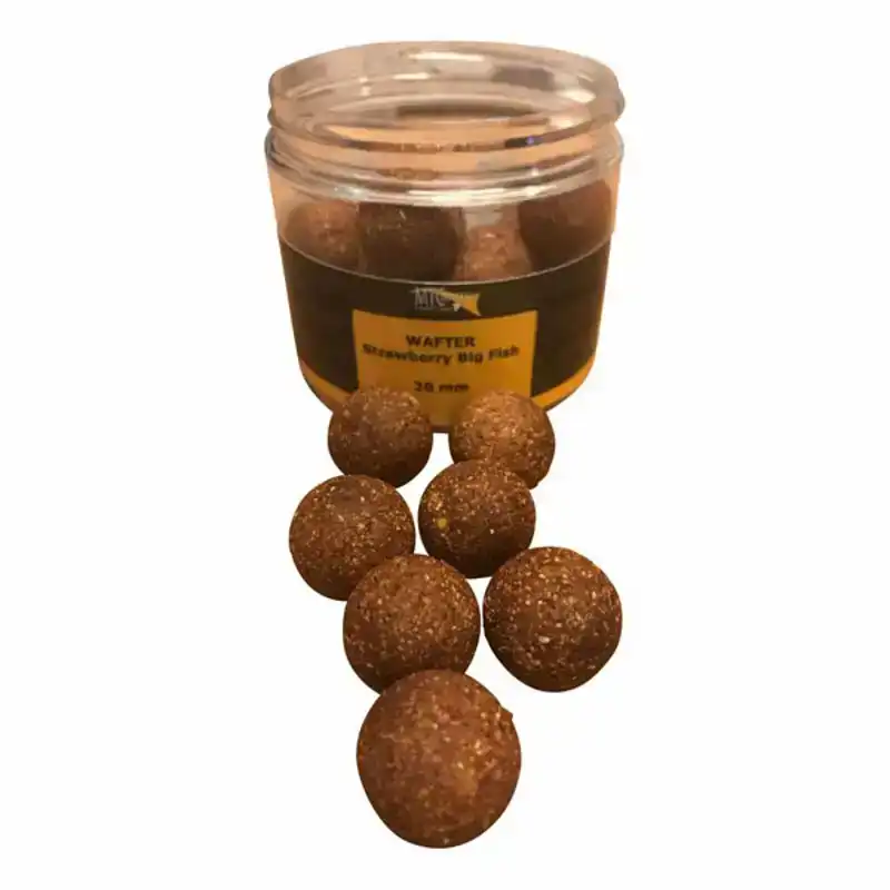 Beste Prijs Hookbait Wafters - Strawberry Big Fish