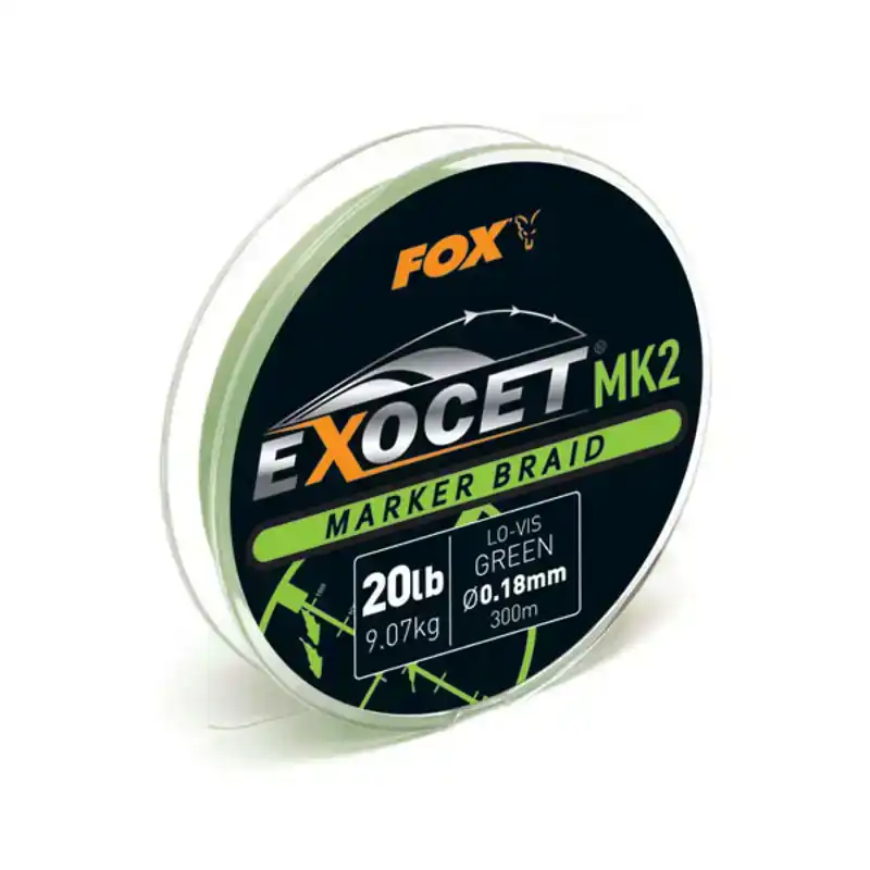 Exocet MK2 Marker Braid - 0,18 mm - 20 lb Actieprijs