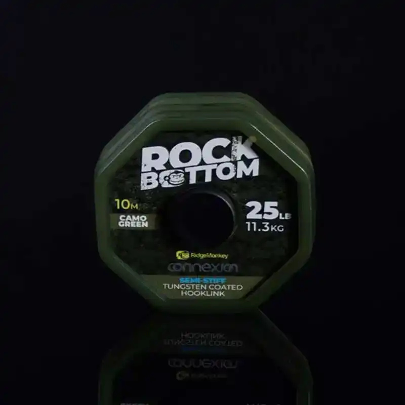 Connexion Rock Bottom Tungsten Semi Stiff Coated Hooklink Premium