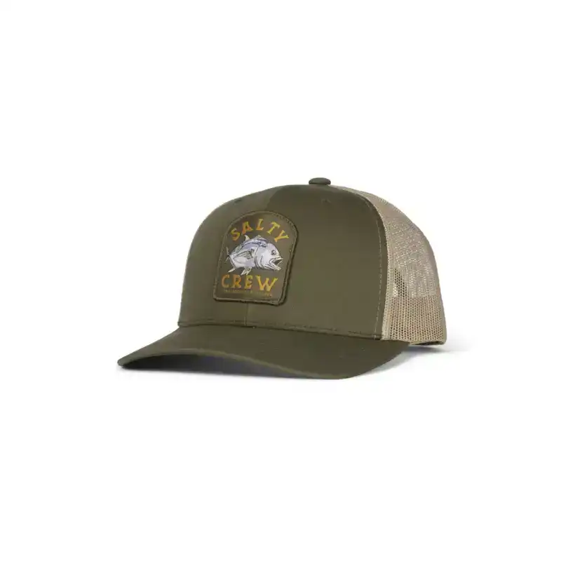 Ulua Retro Trucker - Moss/Khaki Koop Online