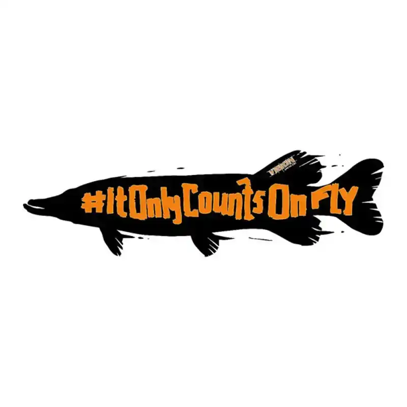 It Only Counts On Fly Sticker Voordeelprijs