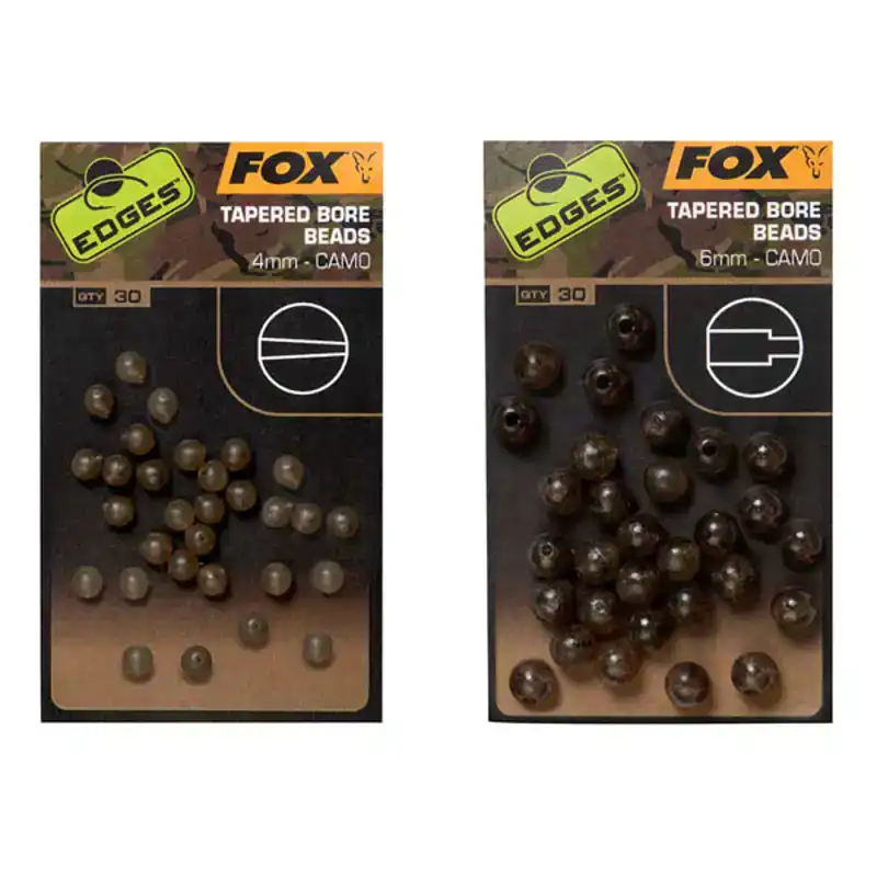 Nieuw Edges Camo Tapered Bore Beads