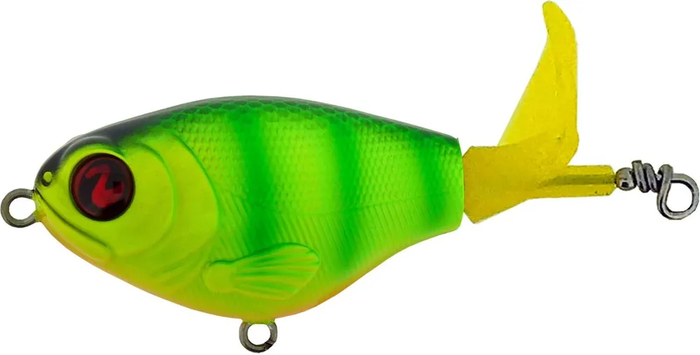 River2sea Whopper Plopper 60 - Oppervlakte kunstaas - 6 cm Fire Tiger Beperkte Voorraad