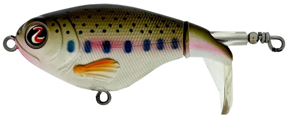 River2sea Whopper Plopper 75 - Oppervlakte kunstaas - 7.5 cm Baby Trout Meest Verkocht