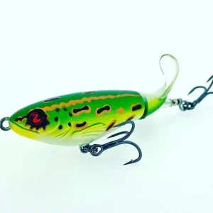 River2sea Whopper Plopper 90 - Oppervlakte kunstaas - 9 cm Leopard Rechtstreeks Van De Fabrikant
