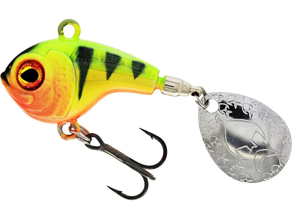 Westin Dropbite Spin Tail Jig - Aas - 3.2 cm Chartreuse Perch Populair