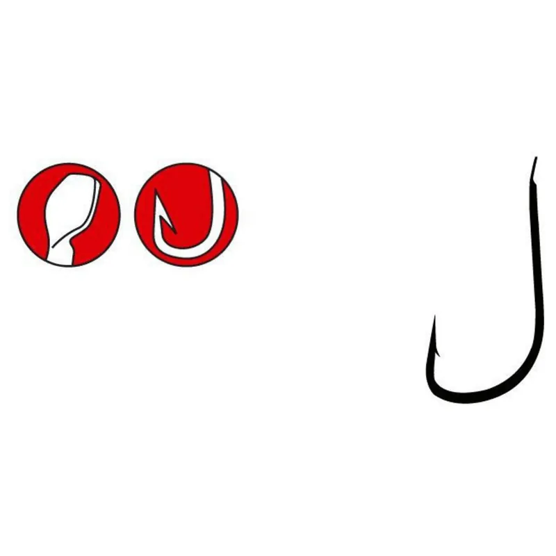 Merkproduct Gamakatsu Gama Ls-1050n Hooks Nickel #24 - Vishaak -