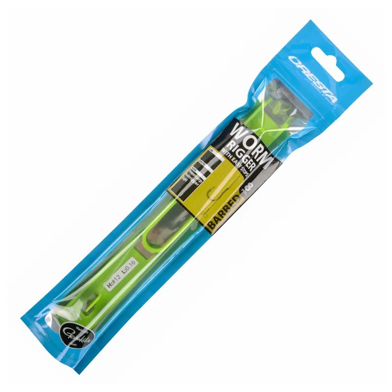 Voordeelprijs Cresta Worm Riggers + Stop #12-0.18 Mm Barbed - Vislijn -