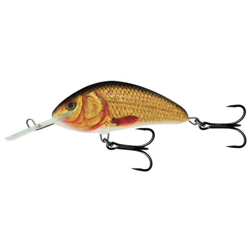 Salmo Hornet Flo - Plug - 9 cm Golden Crucian Op = Op