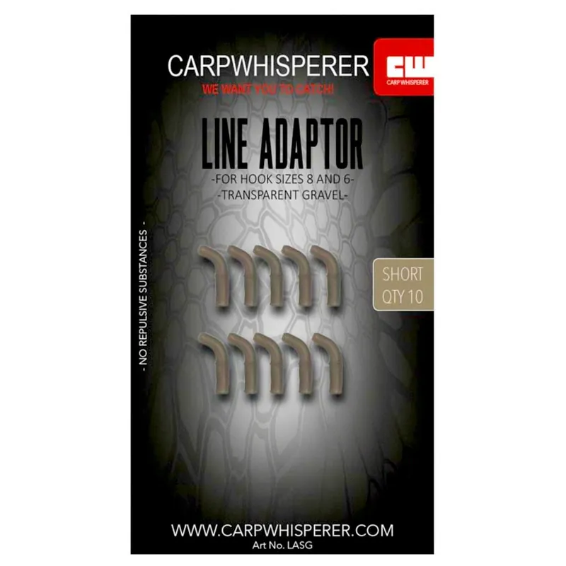 Carp Whisperer Line Adaptor Small - Karper kleinmateriaal - Gravel Voordeelprijs