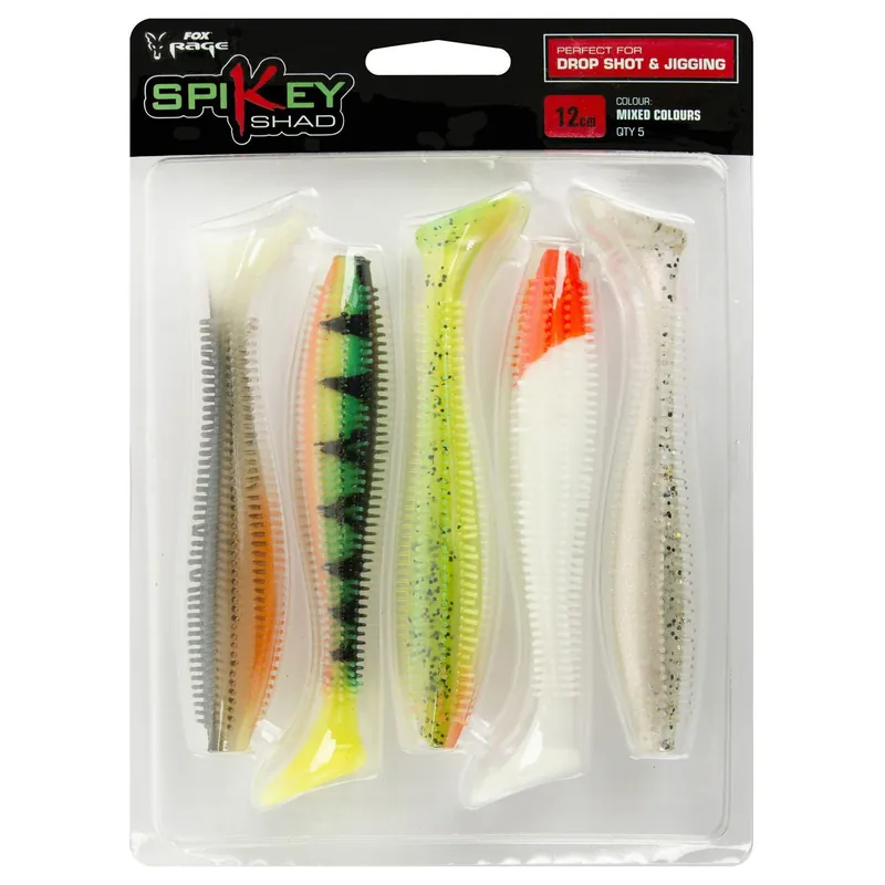 Fox Rage Spikey 6cm Mixed Colours X 5 - Zonnebrillen - 6 cm 5 Lage Prijs