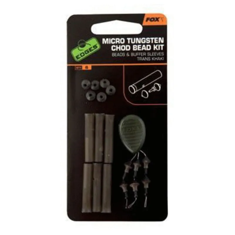 Dagaanbieding Fox Edges Micro Chod Bead Kit X 6 - Systeem componenten - 6 stuks