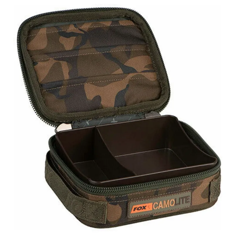 Fox Camolite Rigid Lead & Bits Bag Compact - Tas - 18.5x14.5x7 cm Compact Merkproduct