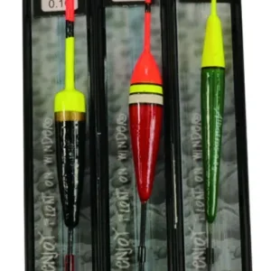 Uitverkoop Albatros Tuigenset - Tuigen - 12 cm Zwart Geel Blauw 3 stuks Witvis