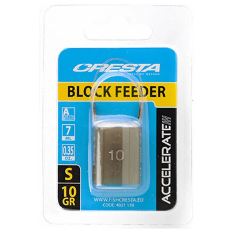 Goedkoop Cresta Accelerate Block Feeder Small - Voerkorf 10 g