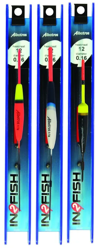 Albatros In2fish Tuigenset No.2 - Tuigen - 3 stuks No.2 Flitsaanbieding