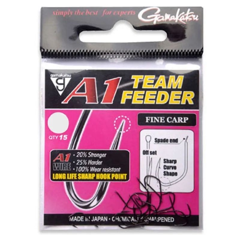 Bestel Nu C-Tec A1 Team Feeder Hooks Fine Carp #8 - Vishaak -