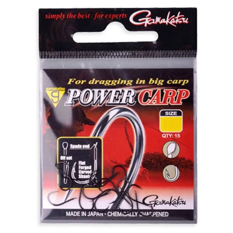 C-Tec Powercarp Hooks Black #16 - Vishaak - Veilige Betaling