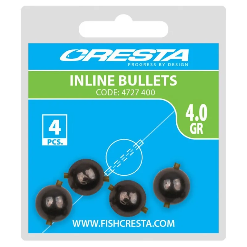 Cresta Inline Bullets 4.0gr - Lood - Nu Kopen