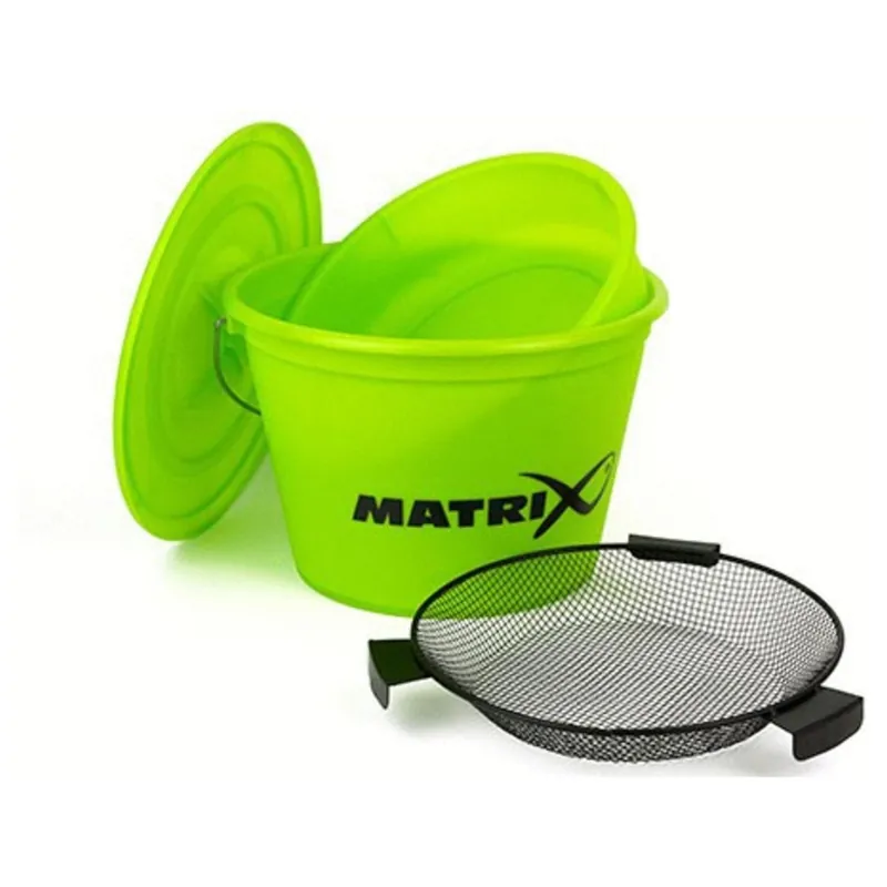 Alleen Vandaag Matrix Bucket Set Inc Tray And Riddle Lime - Aasdoos - 20 l