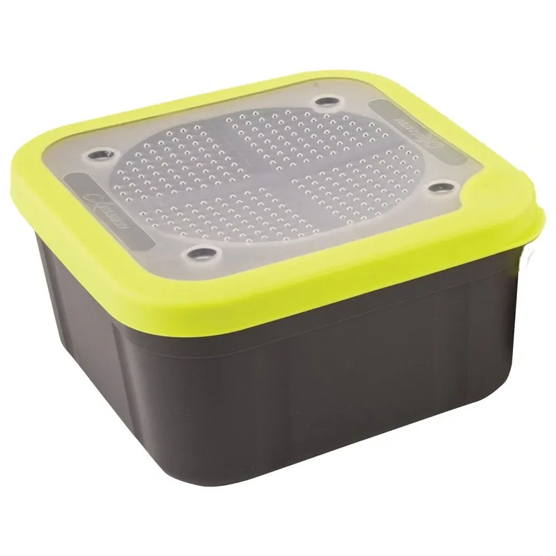 Laatste Kans Matrix 1.1pt Grey/Lime Bait Box Solid Top - Zitmand -