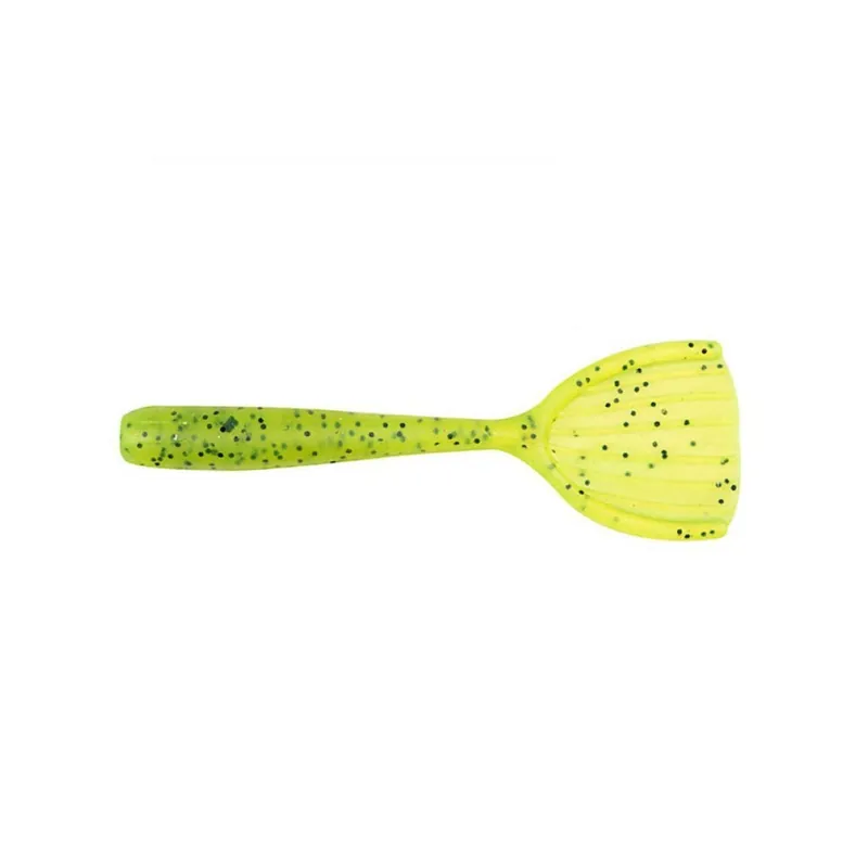 Weekendaanbieding Fox Rage Creature Shovel Shad 9cm/2.75 Inch Chartreuse Uv X 6pcs - Softbait -