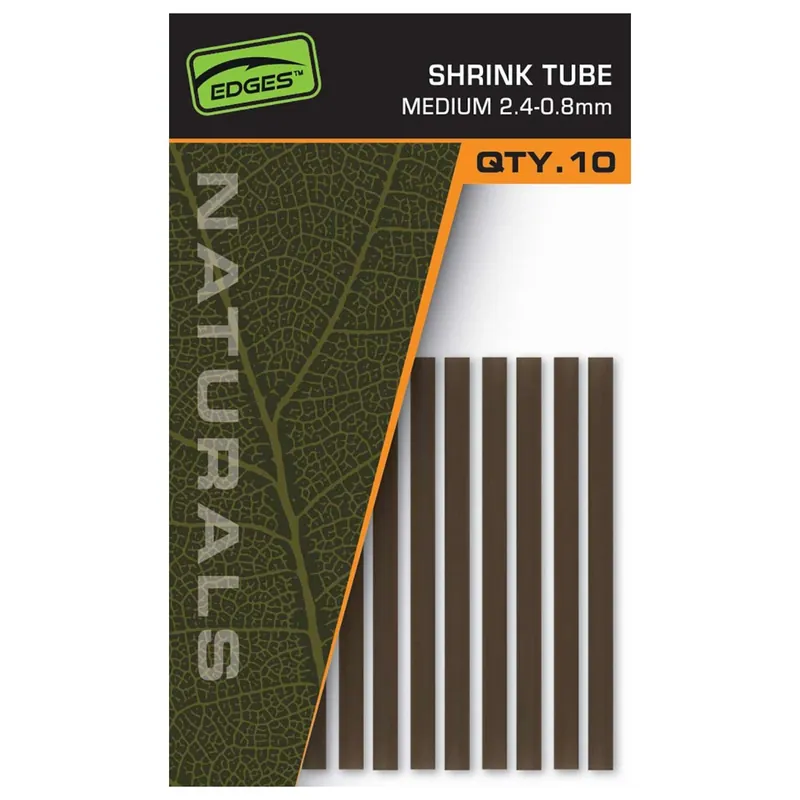 Fabrieksprijs Fox Edges Naturals Shrink Tube 2.4-0.8mm - Klein materiaal - Medium