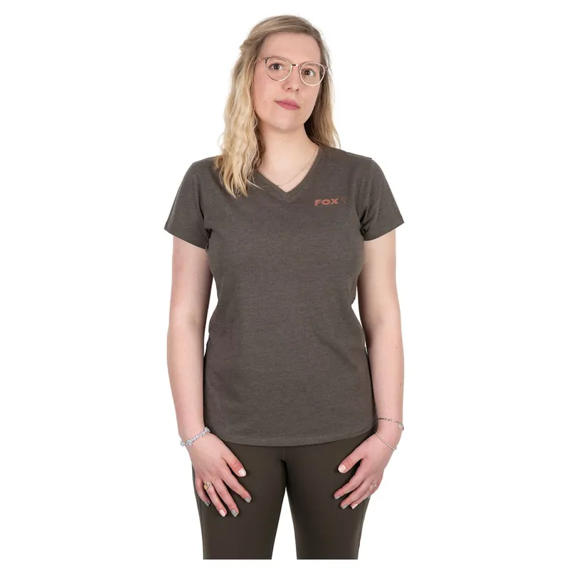 Fox Wc V Neck T - Shirts - Small Shop Nu