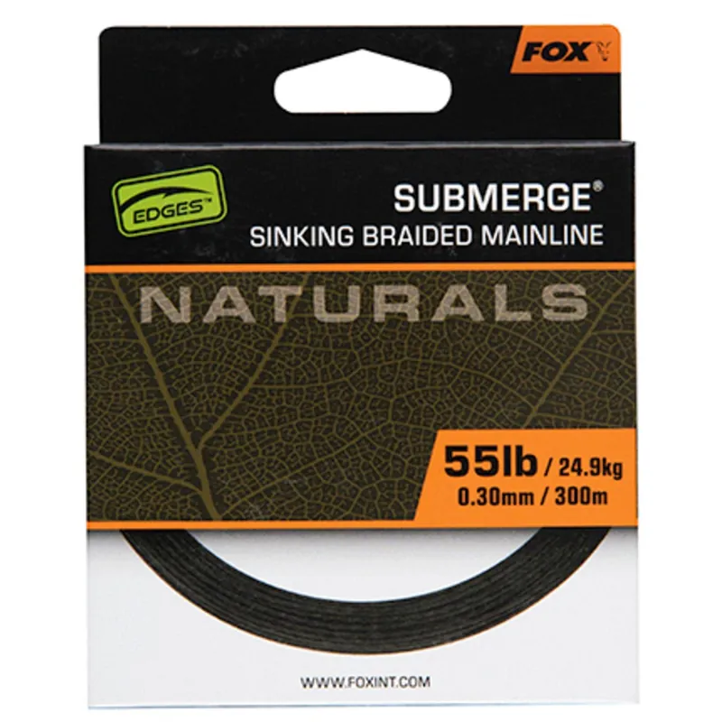 Finale Uitverkoop Fox Sub Nat Braid X 300m 0.30mm 55lb/24.9kg - Gevlochten lijn -
