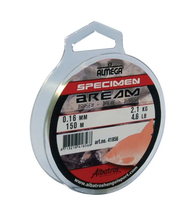 Albatros Almega Vislijn Almega Brasem 150 m - Hoofdlijn 0.12mm Shop Nu