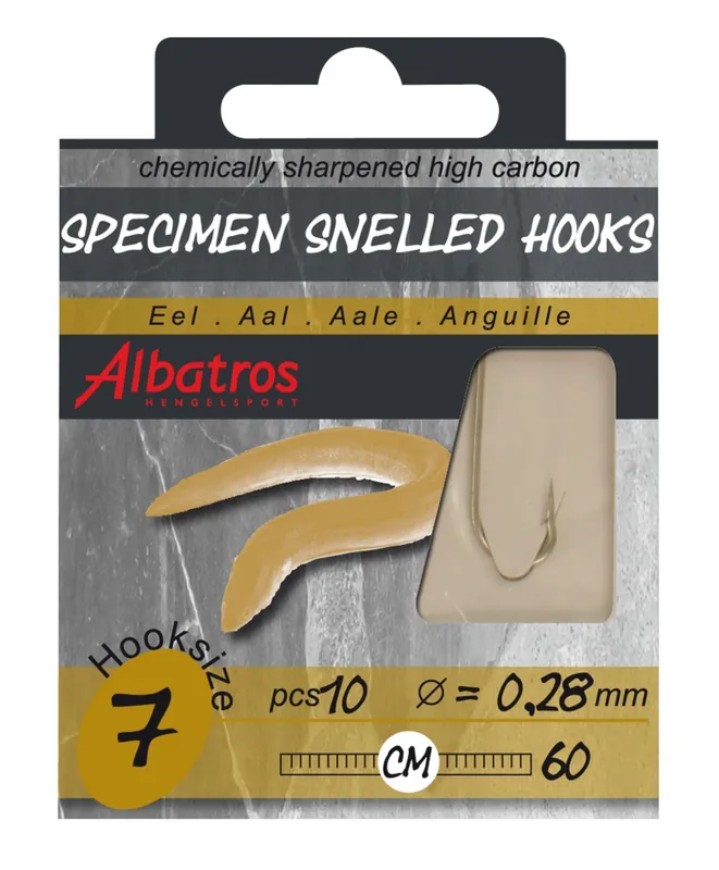Gratis Retour Albatros Hakenboekje Paling 60 cm - Hakenboekjes Size 10