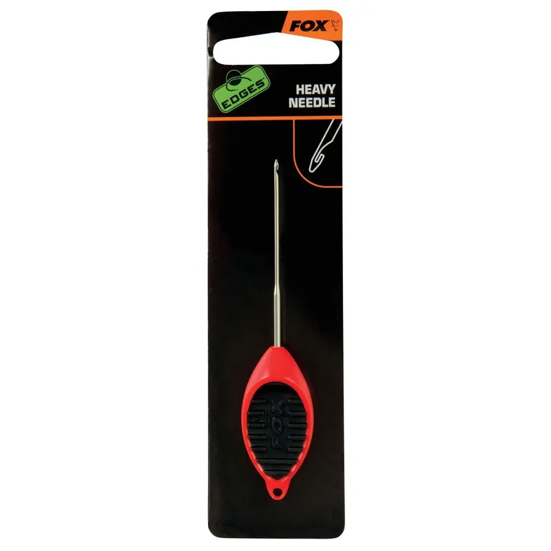 Op = Op Fox Edges Micro Heavy Needle - Red - Boilie naalden & tools - Rood