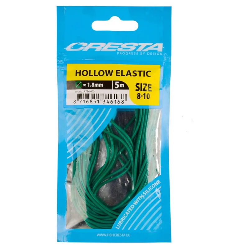 Shop Nu Cresta Hollow Elastic Green 1.8mm 5m - Uitrusting -