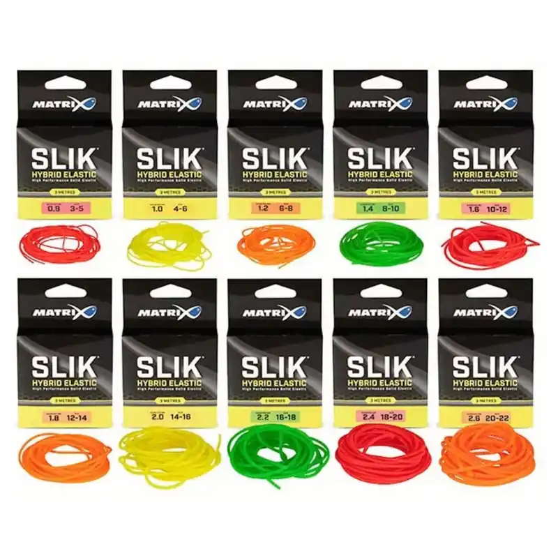 Nieuw Matrix Slik Elastic 3m Red - Klein materiaal - 2.4 mm Size 18-20