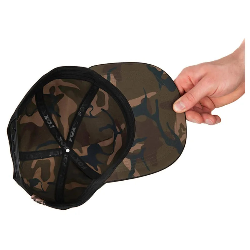Aanbieding Fox Black / Camo Snapback Hat - Petten & mutsen - per stuk