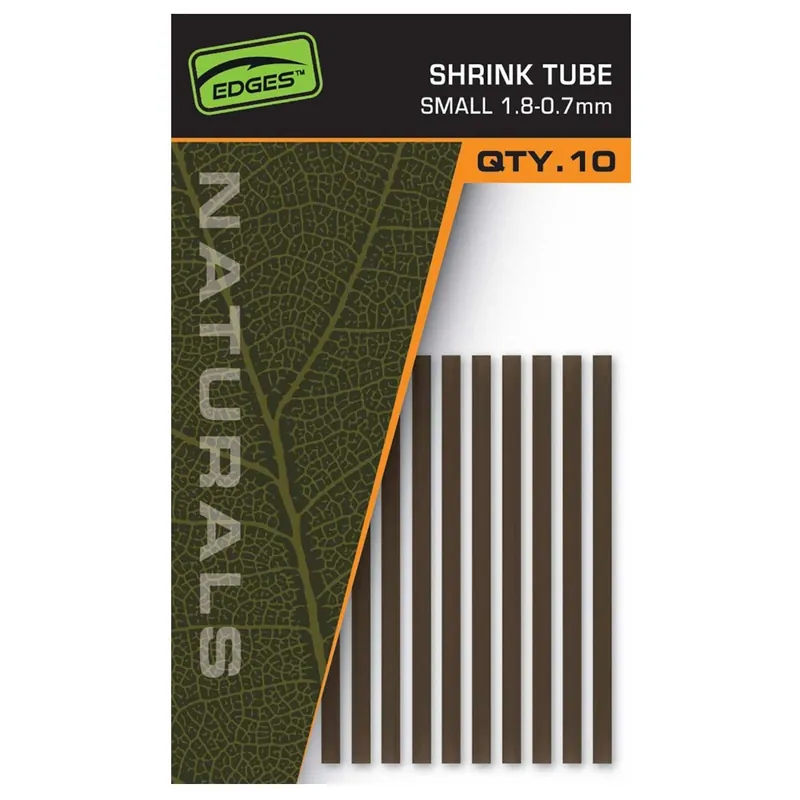 Fox Edges Naturals Shrink Tube 1.8-0.7mm - Klein materiaal - Small Betaalbaar