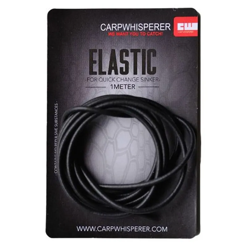 Veilige Betaling Carp Whisperer Sinker Spare Elastic - Karper kleinmateriaal - 1meter