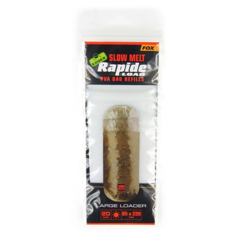 Fox Edges Rapide Refills Slow Melt - PVA - 85x220 mm 25 Zakjes Koop Online
