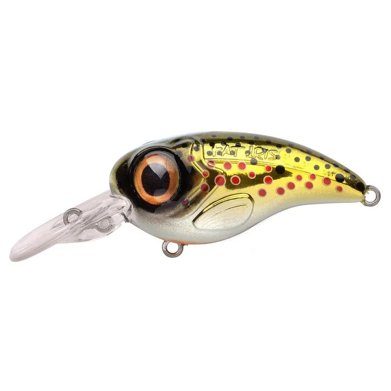 Betrouwbaar Spro Fat Iris Cr Hardlure Brown Trout 5cm 11g - Aas -