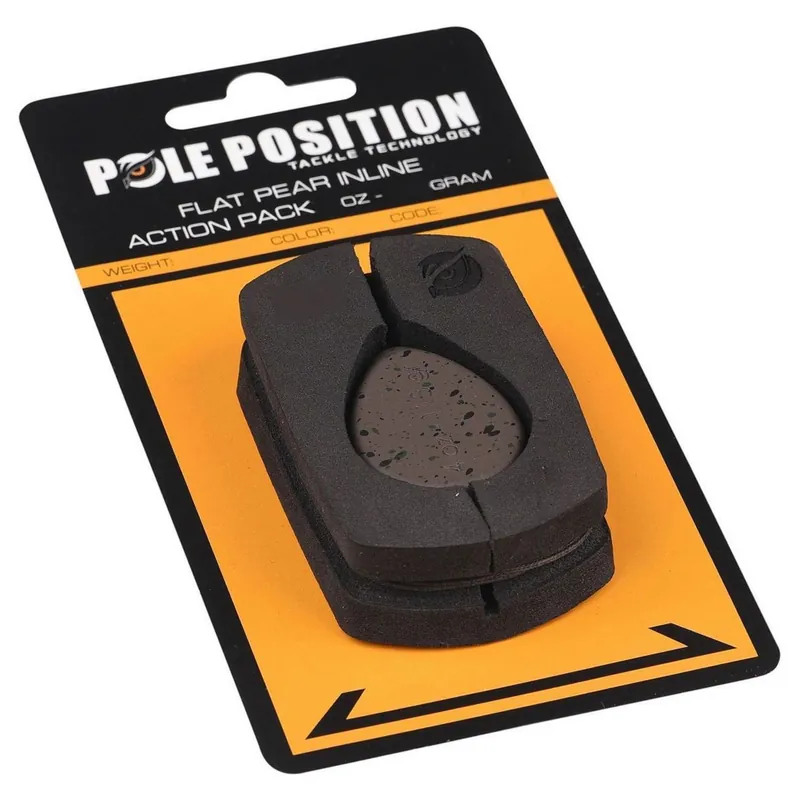 Betrouwbaar Pole Position Flat Pear Inline Action Pack 3oz-85gr - Lood -